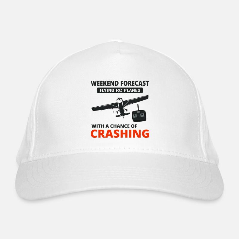 RC Model Planes Airplane Aircraft Pilot Funny Gift Organic Baseball Cap