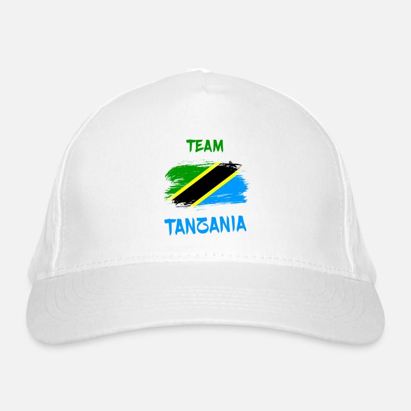 Conception du drapeau de l’équipe tanzanienne Casquette classique bio