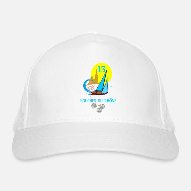 Bouches du rhône Casquette classique bio
