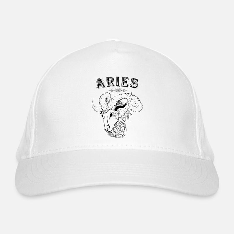 Aries Sternzeichen Widder Bio-Baseballkappe