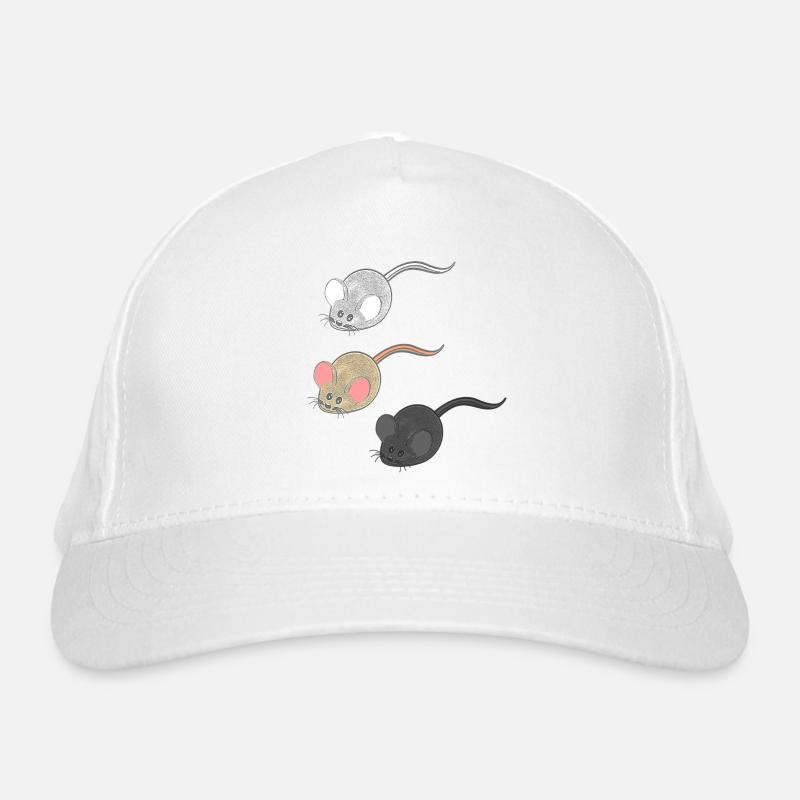 geschenkideen mäuse, Drei Mäuse, Mäuse Fan Bio-Baseballkappe
