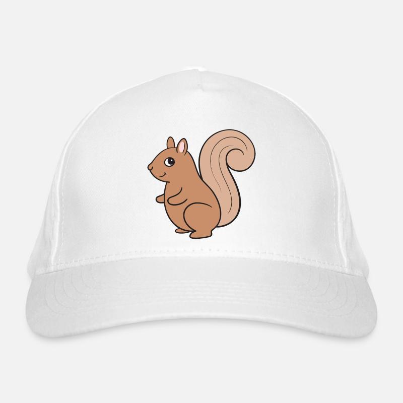 Eichhörnchen Bio-Baseballkappe