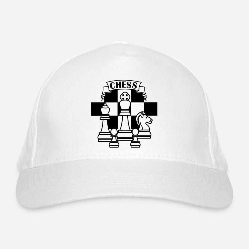 Schachfiguren Bio-Baseballkappe