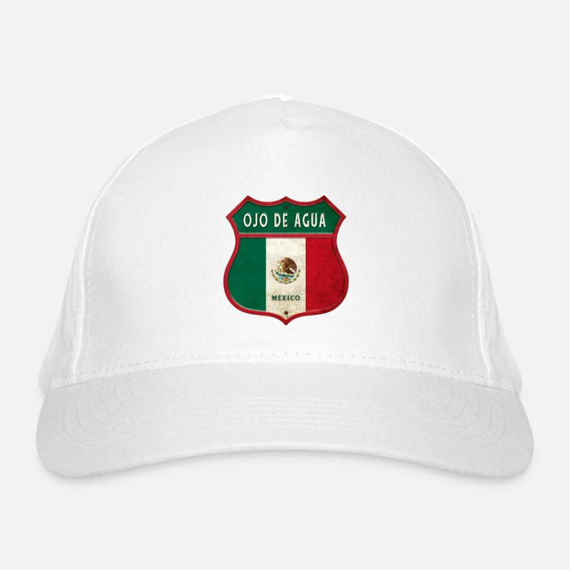 Écusson Ojo de Agua Mexico Casquette classique bio