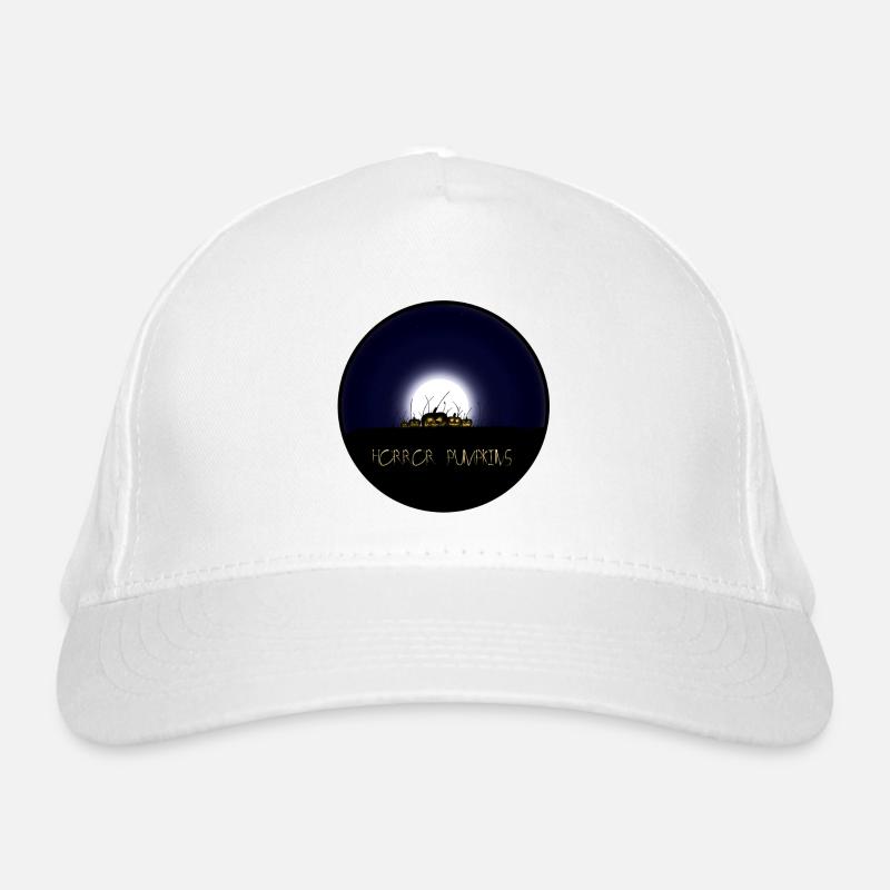 Horror Pumpkins Organic Baseball Cap