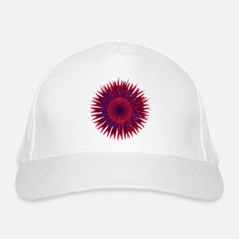Vector Flower Organic Baseball Cap