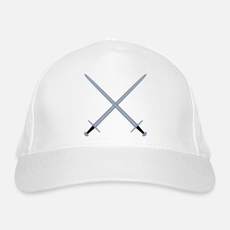 Crossed swords. Organic Baseball Cap