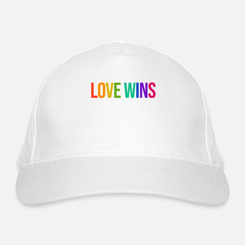 Rainbow Lgbt Equality Statement Pride Organic Baseball Cap