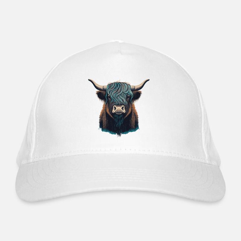 Yak Head Organic Baseball Cap