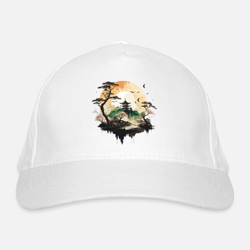 Temple asiatique Casquette classique bio