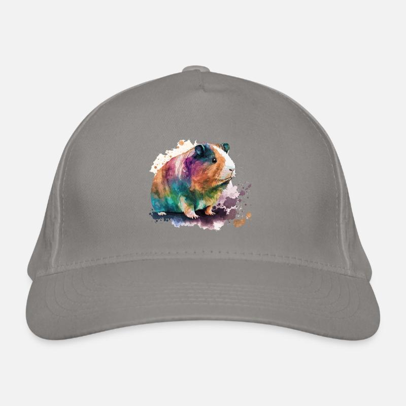 Cochon d’Inde coloré Casquette classique bio