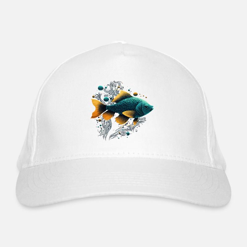 Haustier Fisch Bio-Baseballkappe