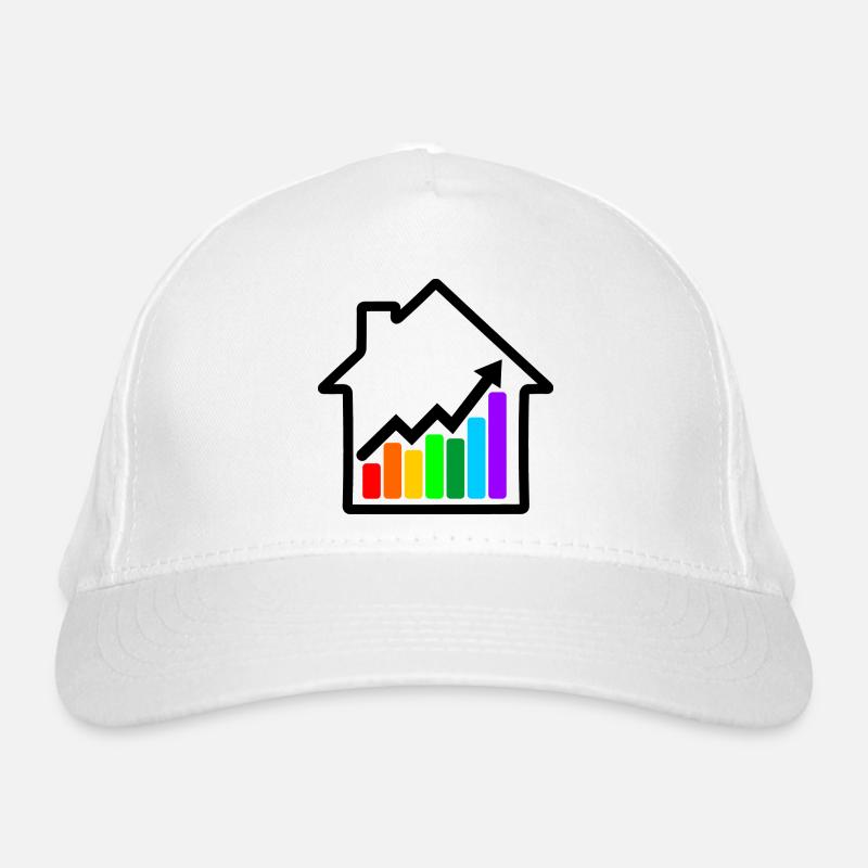 Le prix des maisons augmente. Casquette classique bio