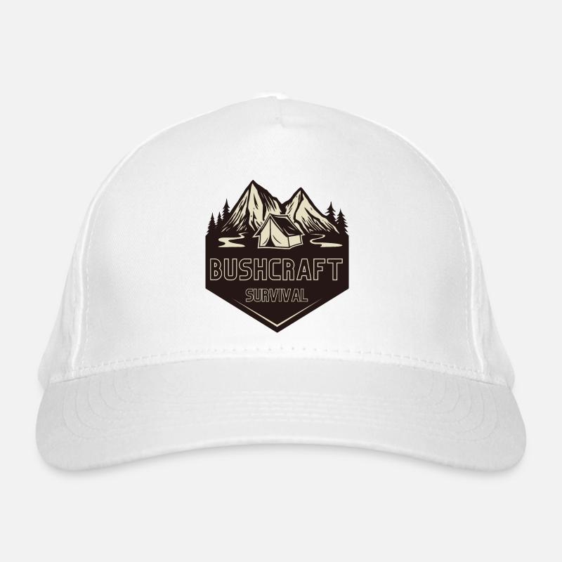 Survie en bushcraft Casquette classique bio