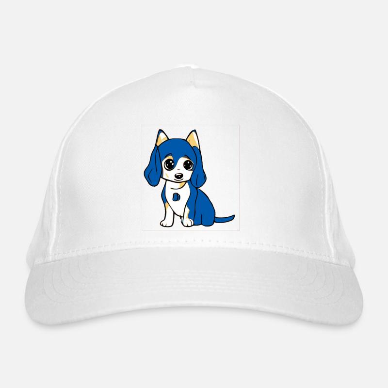 Mignon beau chien Chibi Casquette classique bio