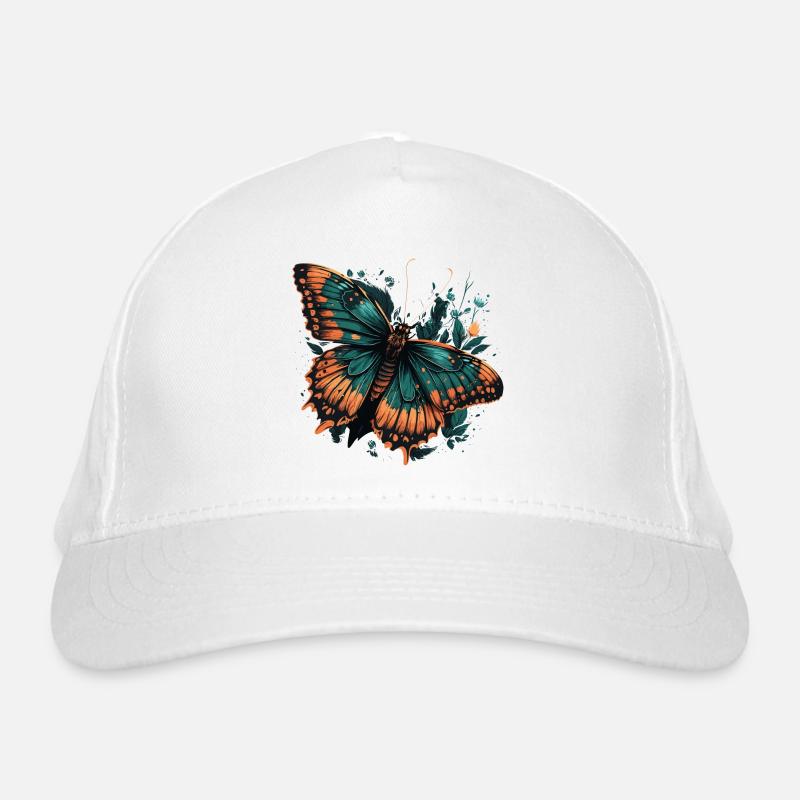 Papillon tropical Casquette classique bio