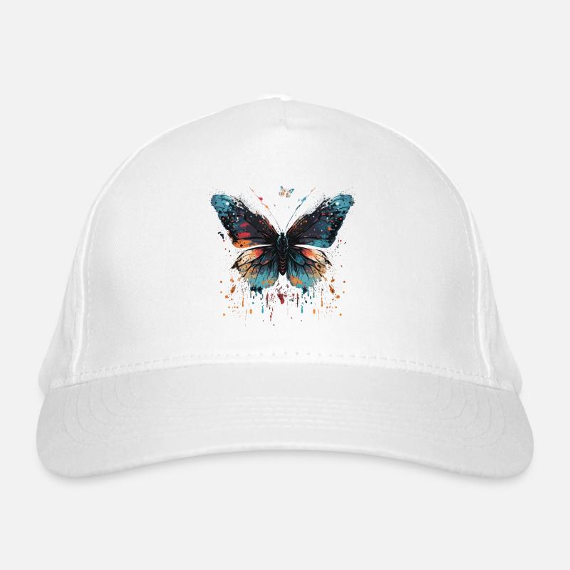 Beauté épanouie du papillon Casquette classique bio