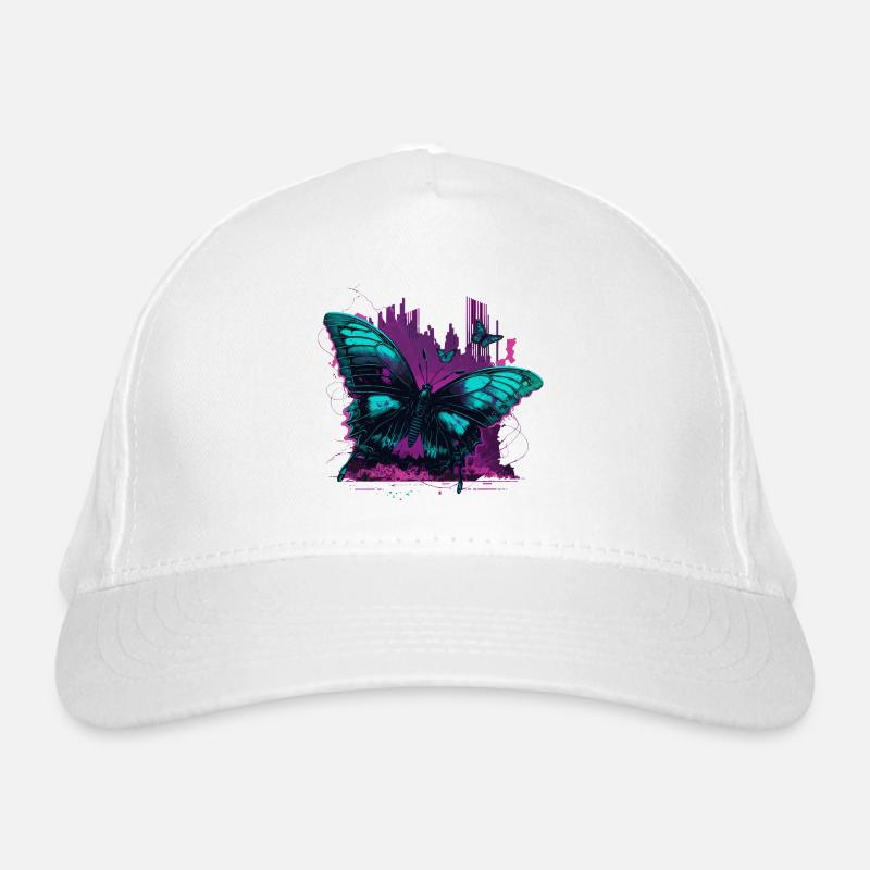 Butterfly Surreal Symphony Organic Baseball Cap