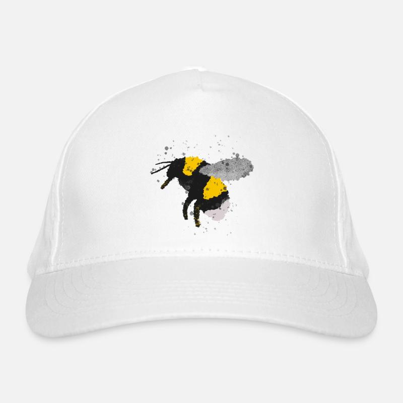 Bourdon dans la nature - Casquette classique bio - blanc