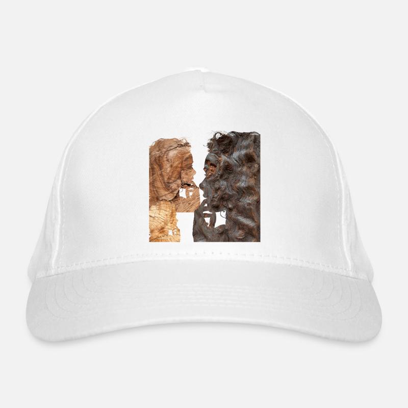 Profil de femme perplexe Casquette classique bio