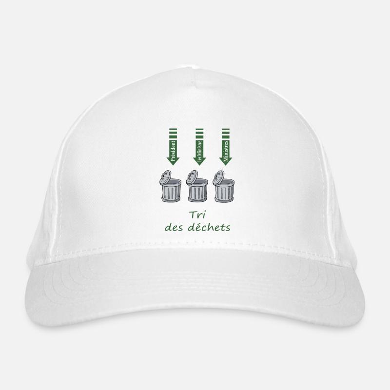 Tri des déchets Casquette classique bio