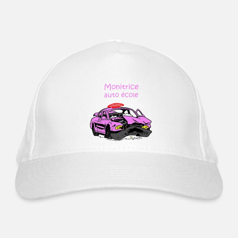 Monitrice auto-école Casquette classique bio