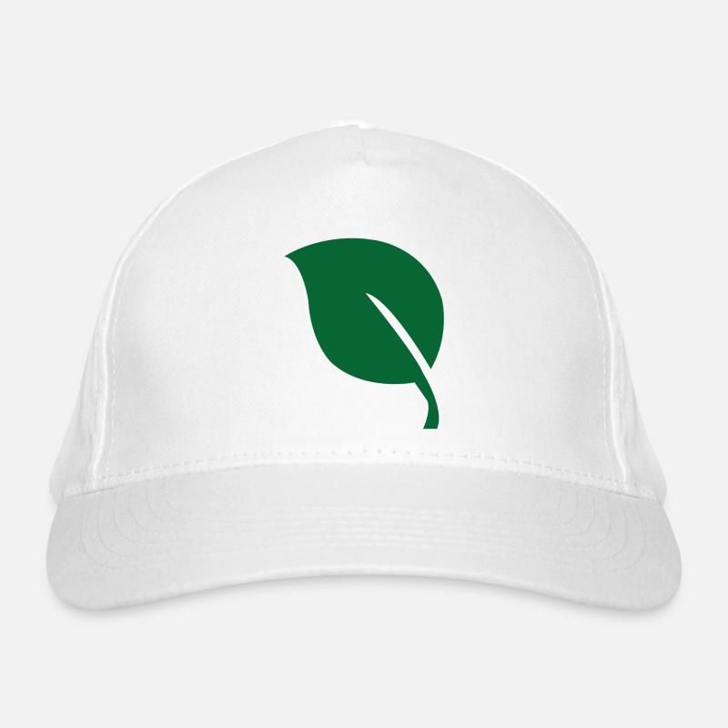 Blatt leaf Bio-Baseballkappe