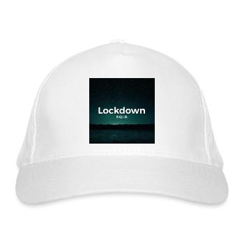 Lockdown - Organic Baseball Cap - white - Front