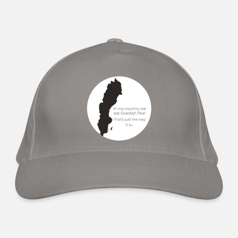 Suède Casquette classique bio