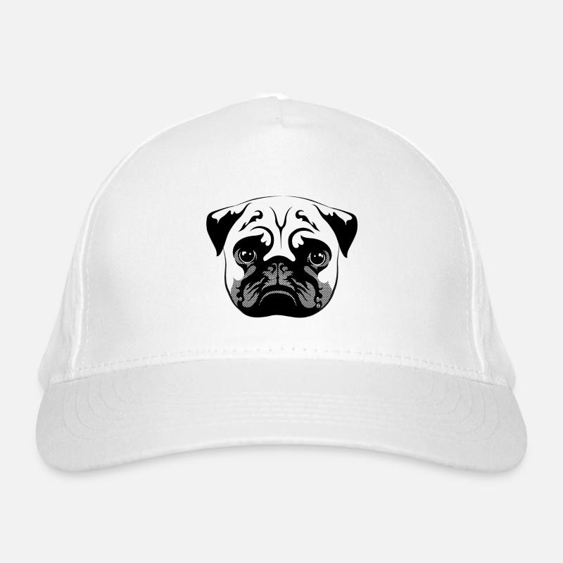 Pug Organic Baseball Cap
