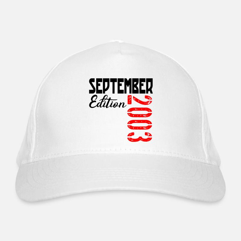 23rd birthday September 2003 Organic Baseball Cap