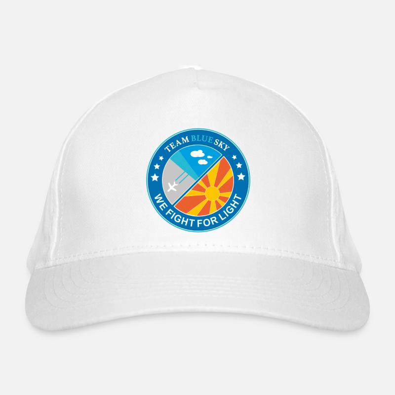 Leichtes Kriegerabzeichen Luft- und Sonnenmissionsemblem Bio-Baseballkappe