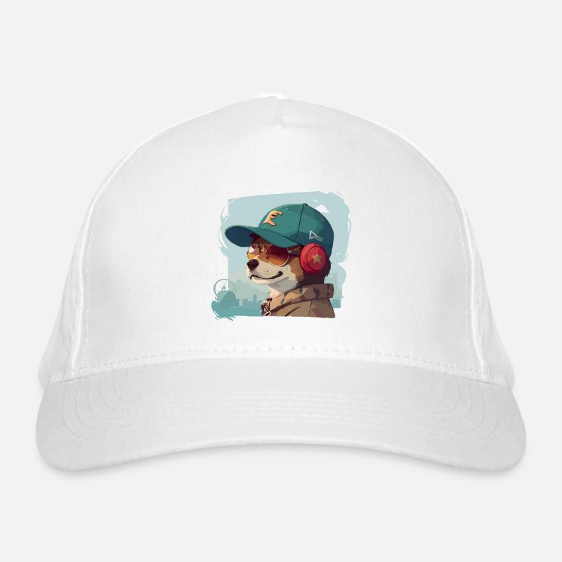 Chien cool Casquette classique bio