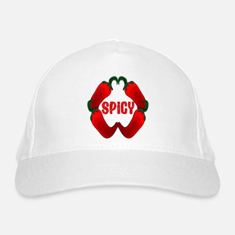PEPPERONI ÉPICES ÉPICÉES CHEF CUISINIER Casquette classique bio