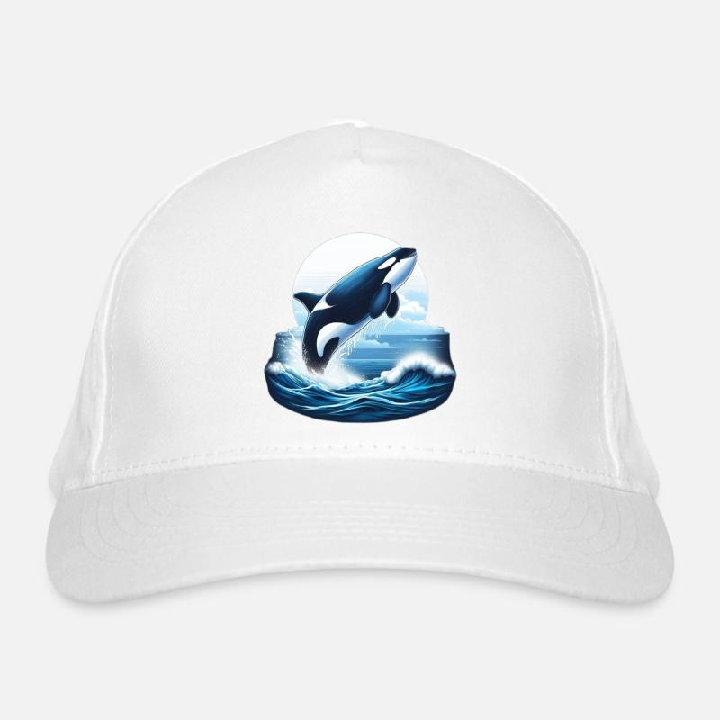 Blue Orca Organic Baseball Cap