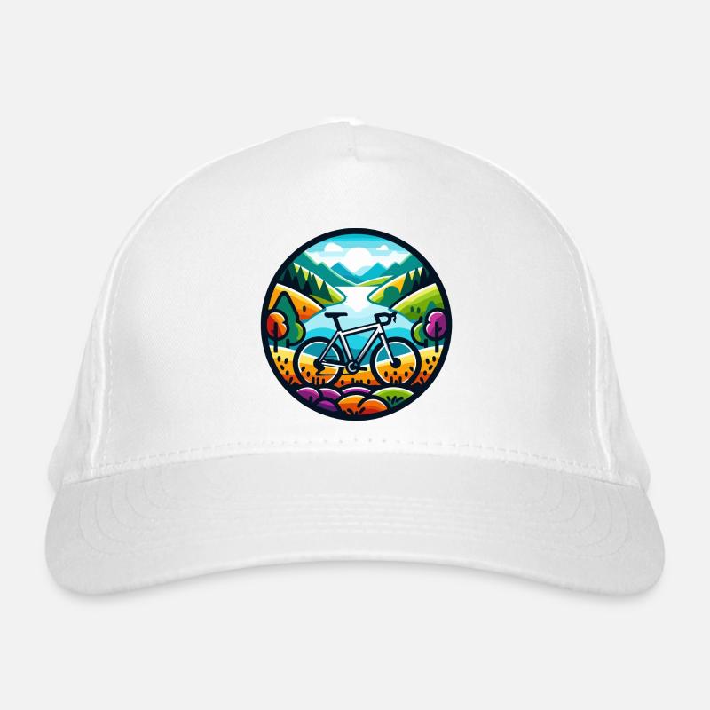 Aventure colorée sur gravier Casquette classique bio