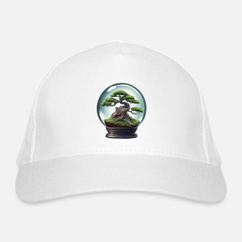 Bonsai in a Jar / Botany / Biotope / Terrarium Organic Baseball Cap