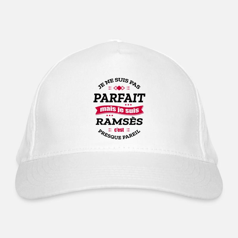 RAMSÈS PARFAIT - PRENOM RAMSÈS Casquette classique bio