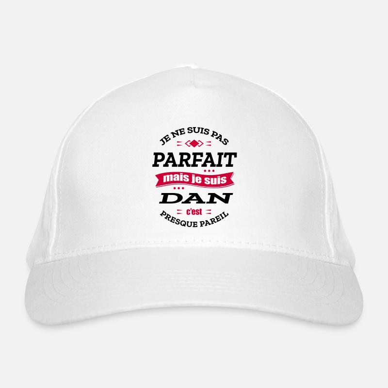 DAN PARFAIT - PRENOM DAN Casquette classique bio