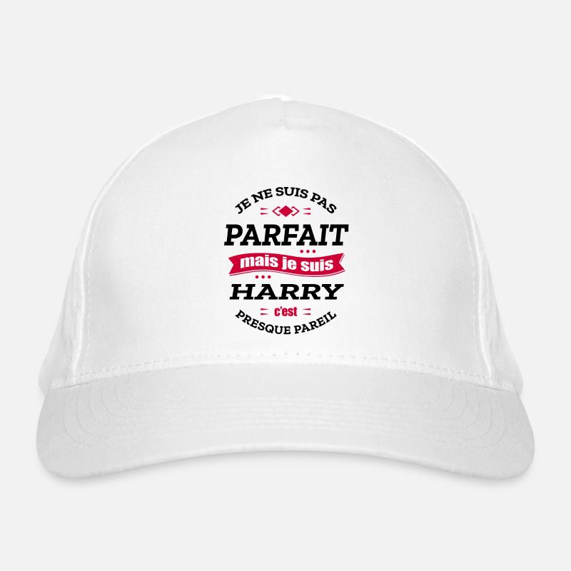 HARRY PARFAIT - PRENOM HARRY Casquette classique bio