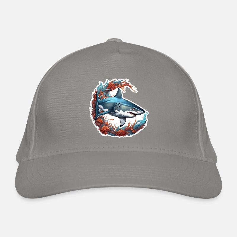 Requin / Faune / Sous-marin / Mer / Océan Casquette classique bio