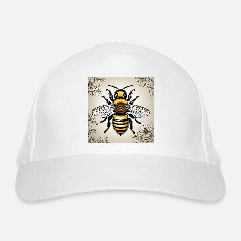 Honeybee Organic Baseball Cap