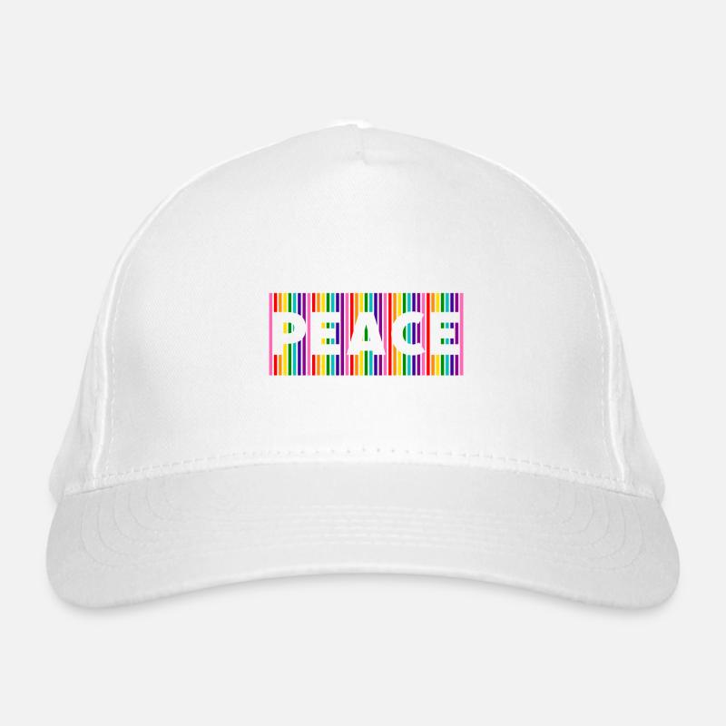 Fierté Paix Casquette classique bio