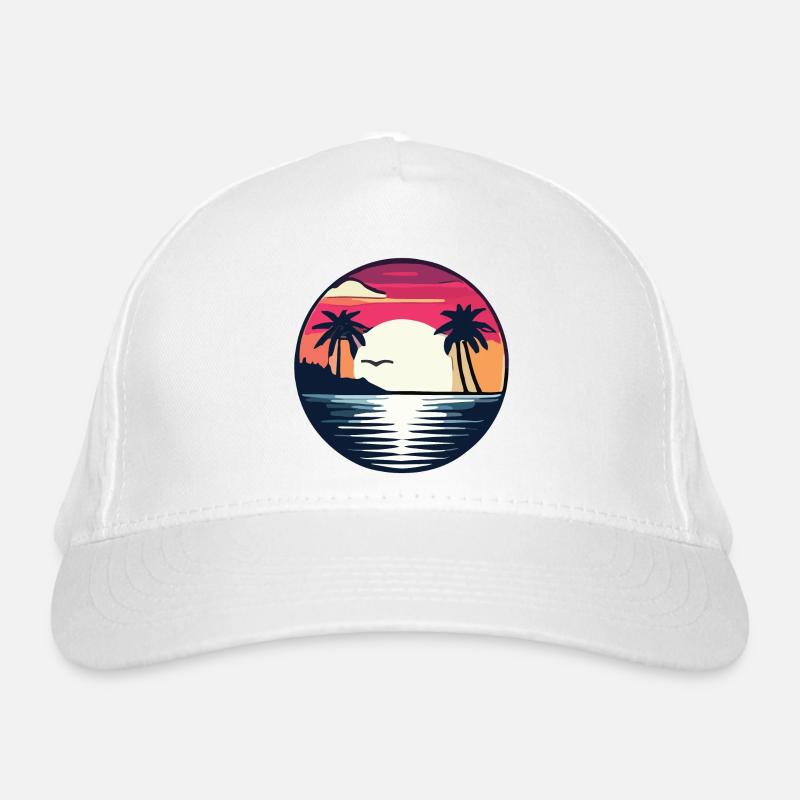 Summertime Organic Baseball Cap