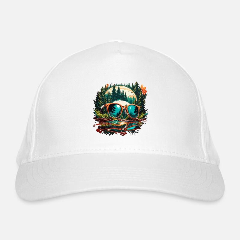 Sunglasses / Reflection / Forest / Reflection Organic Baseball Cap