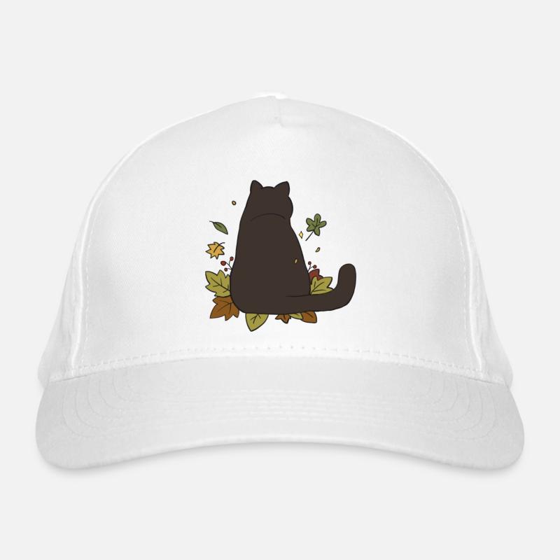 Chat d’automne #2 Casquette classique bio