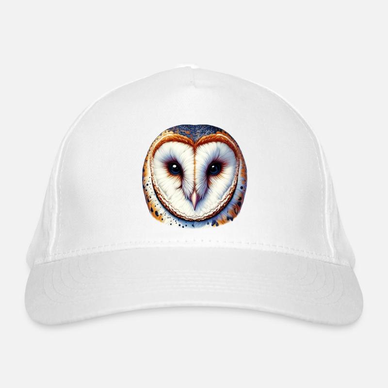 Barn Owl Organic Baseball Cap