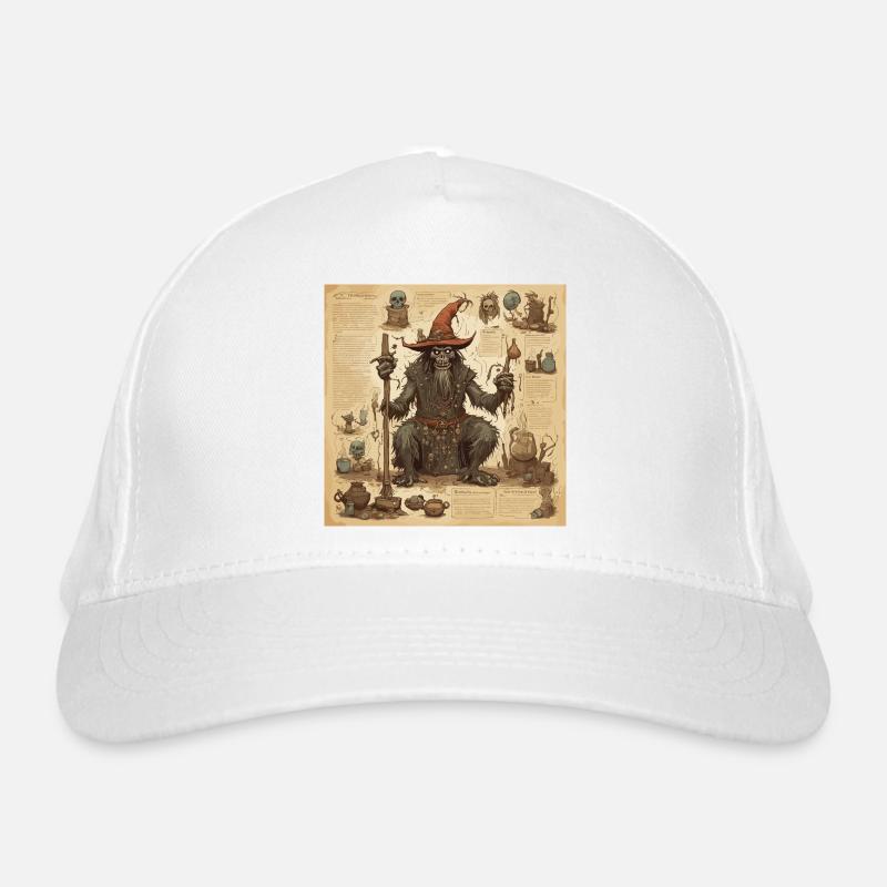 Witch's Handbook / Spellbook / Halloween / Autumn Organic Baseball Cap