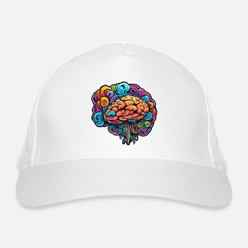Brain / Knowledge / Intelligence / Clever / Thinking Organic Baseball Cap