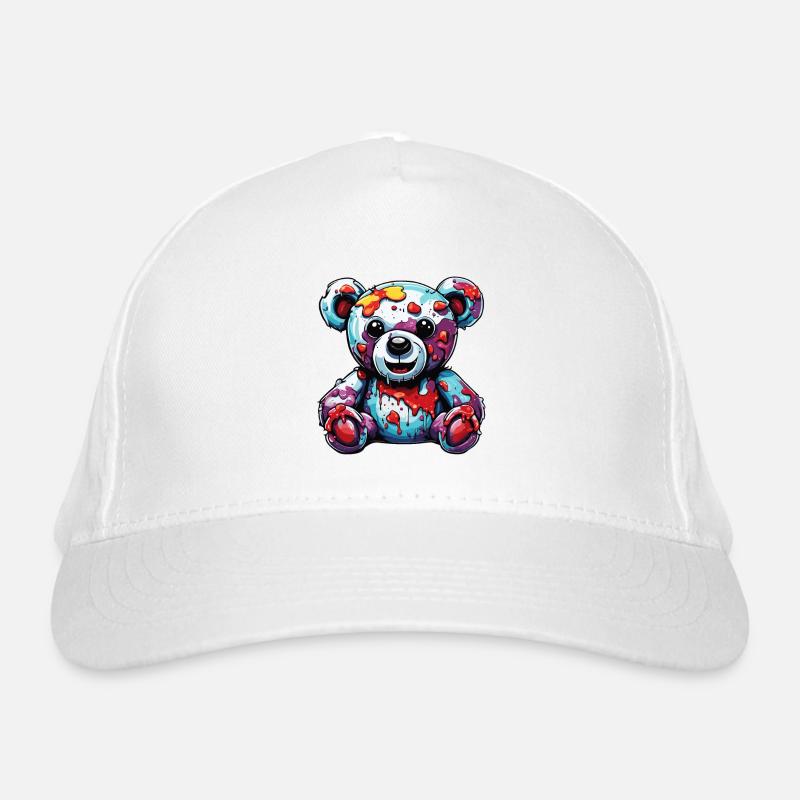 Teddybär / Kuscheltier / Stofftier / Geschenkidee Bio-Baseballkappe